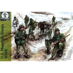 U.S. Mountain Troops WWII, 1/72 - WATERLOO 1815 AP031