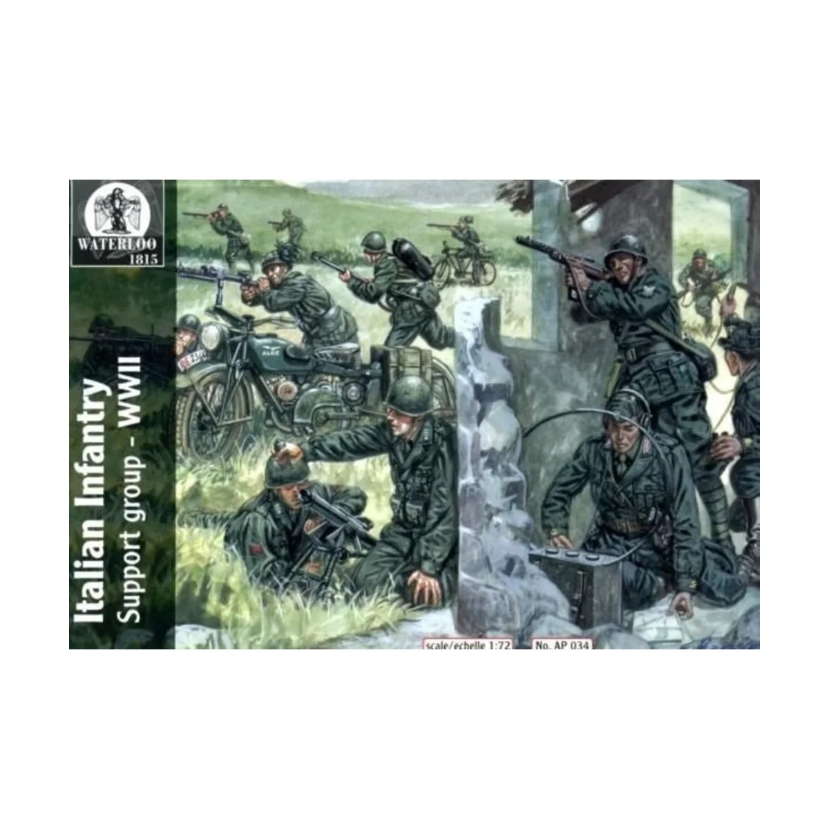 Italian Infantry Support group WWII - WATERLOO 1815 AP034