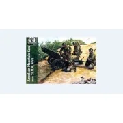 American mountain gun 75 mm, WWII, 1/72 - WATERLOO 1815 AP038