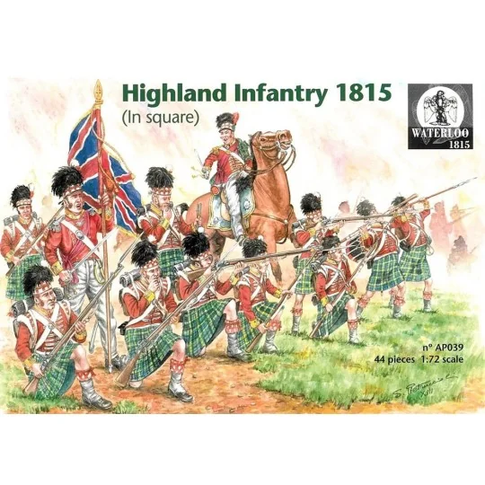 Scottish infanty 1815, 1/72 - WATERLOO 1815 AP039