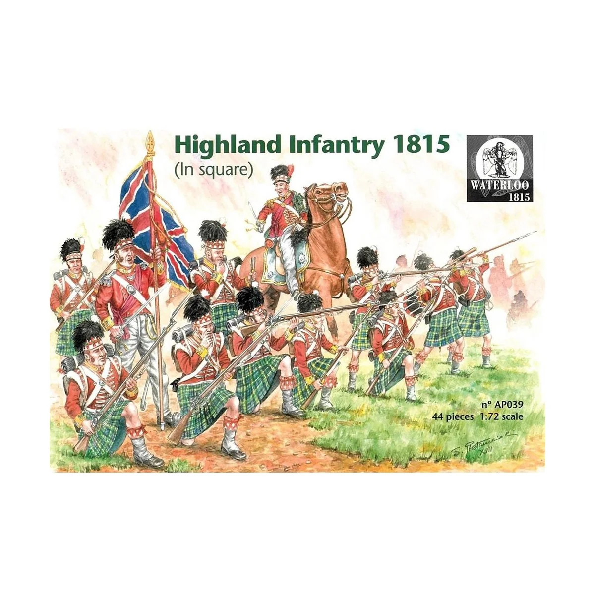Scottish infanty 1815, 1/72 - WATERLOO 1815 AP039