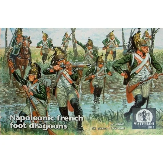 Napoleonic french foot dragoons - WATERLOO 1815 AP041
