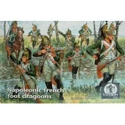 Napoleonic french foot dragoons, 1/72 - WATERLOO 1815 AP041