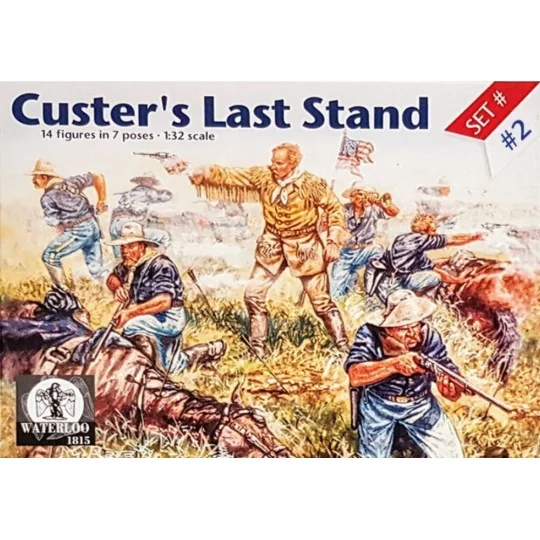 Custer's Last Stand, 1/32 - WATERLOO 1815 AP048 Custer's Last Stand, 1/32 - WATERLOO 1815 AP048