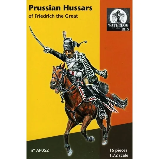 Prussian Hussars of Fredrich the Great, 1/72 - WATERLOO 1815 AP052 Prussian Hussars of Fredrich the Great, 1/72 - WATERLOO 1815 AP052
