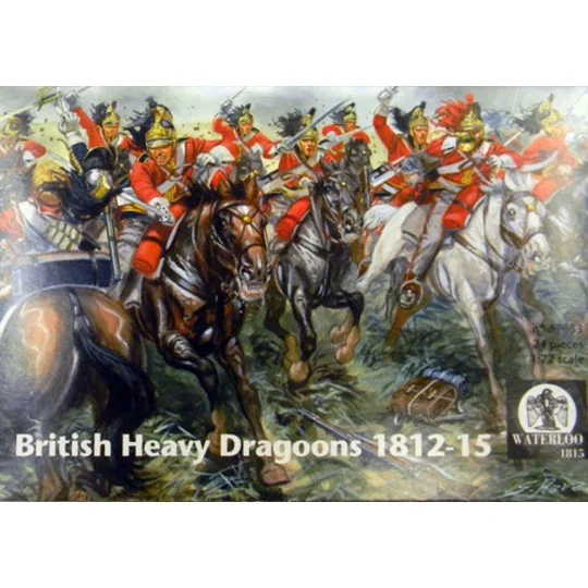British Heavy Dragoons 1812-1815, 1/72 - WATERLOO 1815 AP053