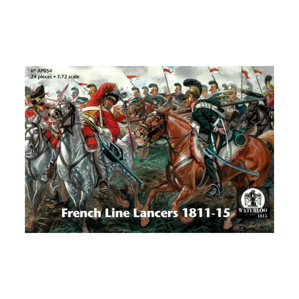 French Line Lancers 1811-15, 1/72 - WATERLOO 1815 AP054 French Line Lancers 1811-15, 1/72 - WATERLOO 1815 AP054