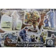 Italian Regia Aeronautica Pilots & Crew, 1/72 - WATERLOO 1815 AP055