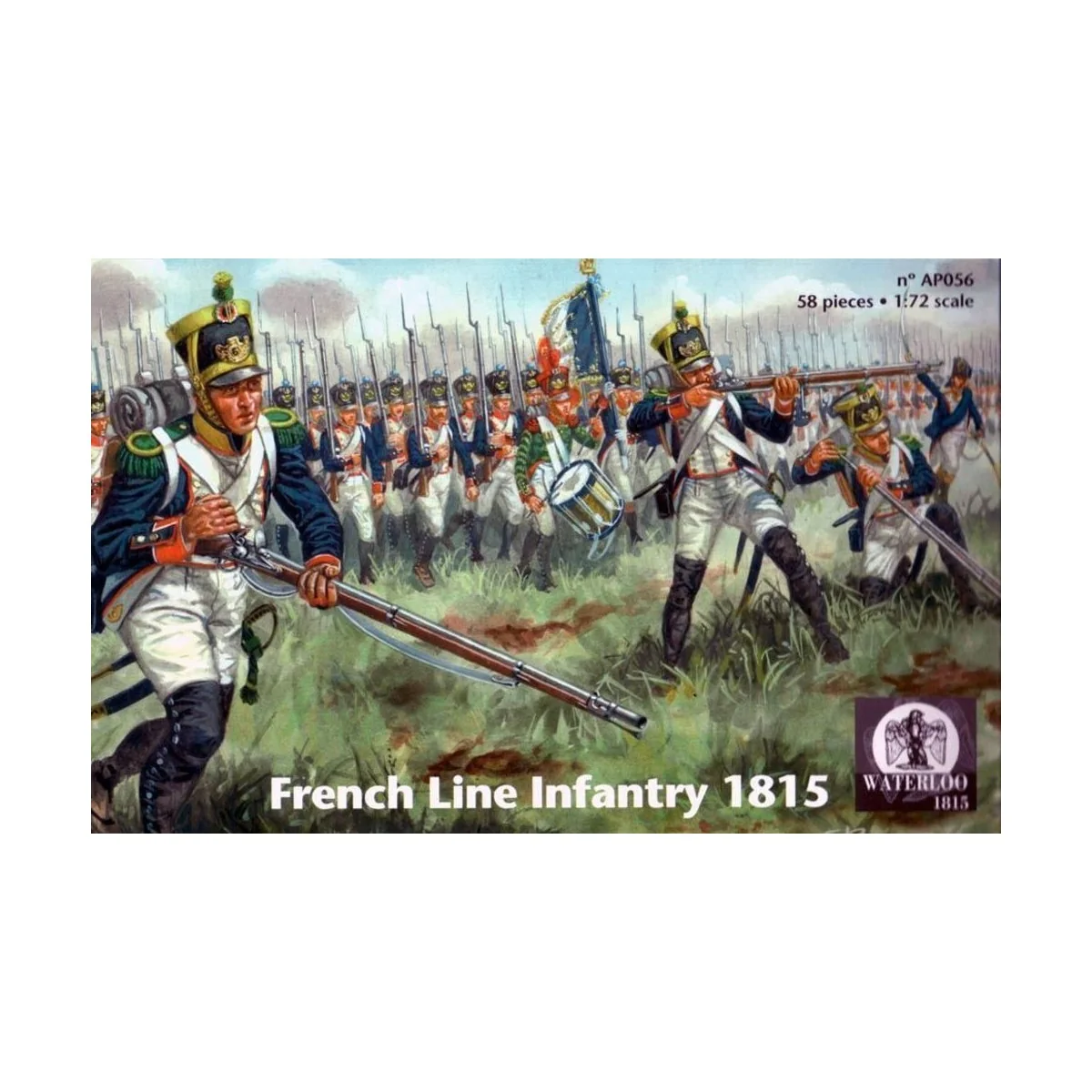 French Line Infantry 1815, 1/72 - WATERLOO 1815 AP056 French Line Infantry 1815, 1/72 - WATERLOO 1815 AP056