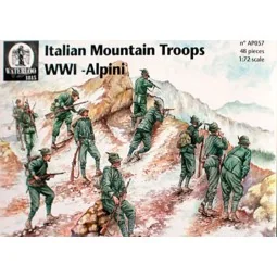 Italian Mountain Troops WWI - Alpini - WATERLOO 1815 AP057