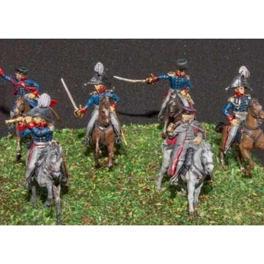 Prussian Officers & High staff 1813-1815, 1/72 - WATERLOO 1815 AP058