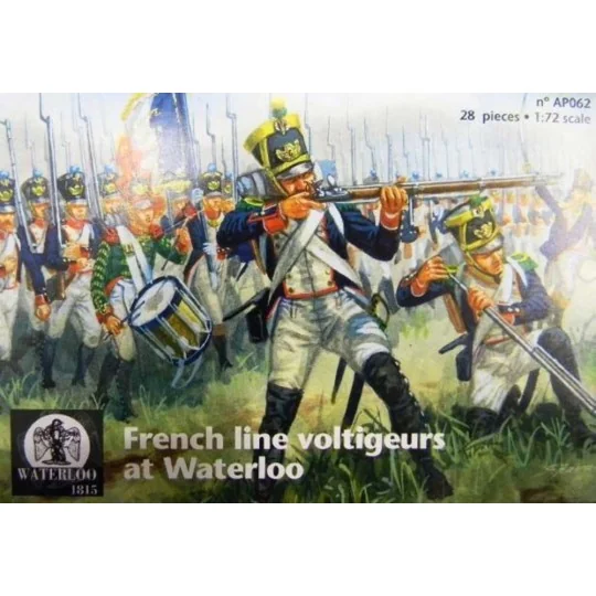 French line voltigeurs at Waterloo, 1/72 - WATERLOO 1815 AP062