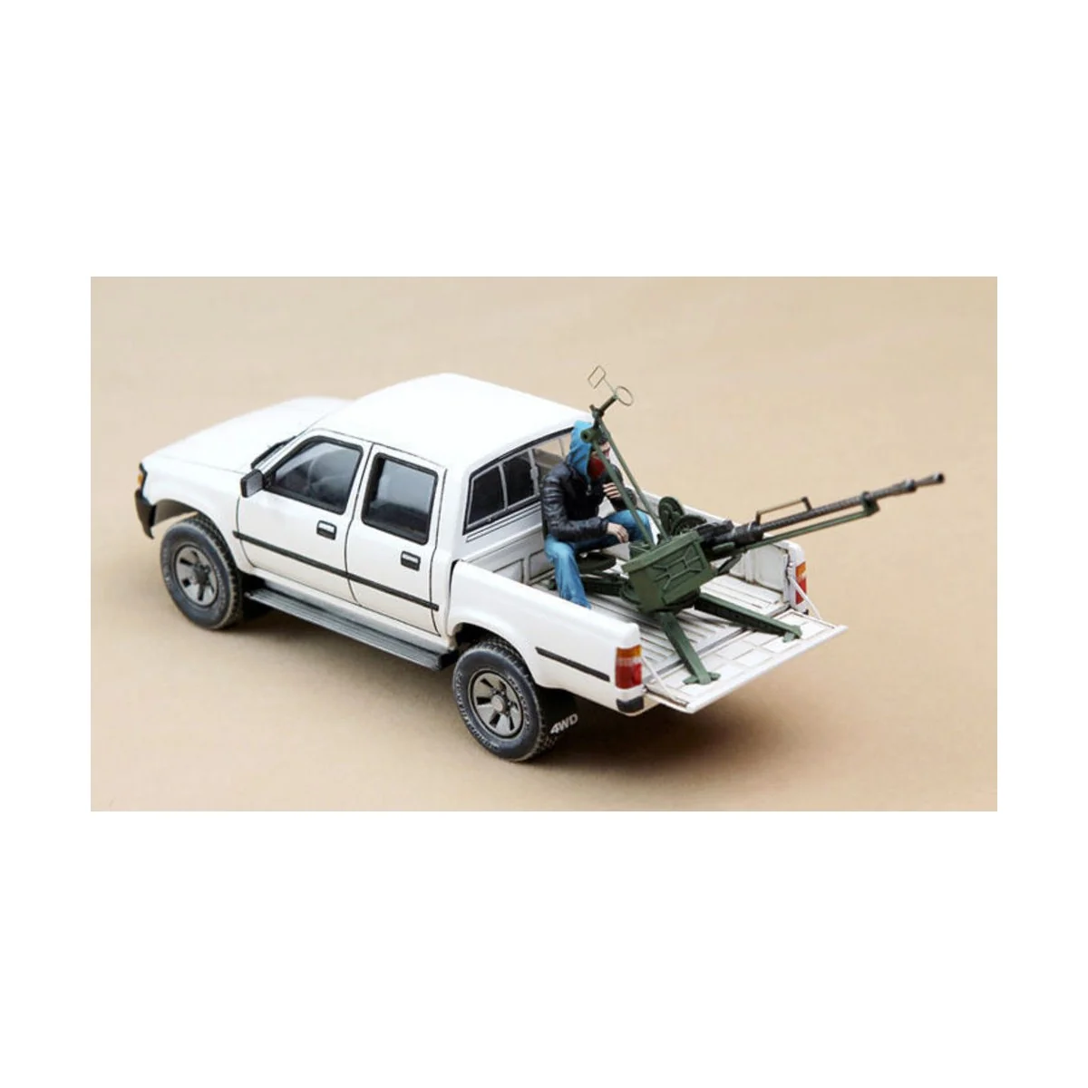 Pick UP w/ZPU-1, 1/35 - MENG-Model VS-001 Pick UP w/ZPU-1, 1/35 - MENG-Model VS-001