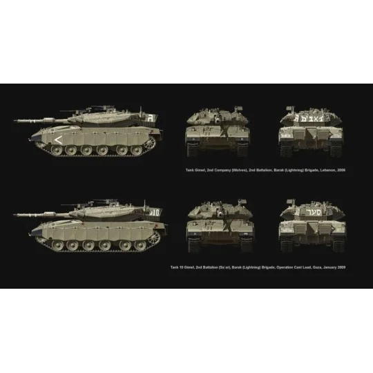 Merkava Mk.3D Early, 1/35 - MENG-Model TS-001