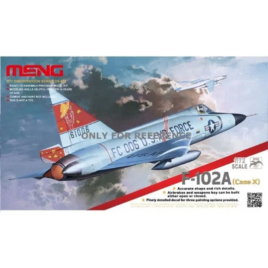 F-102A (Case X), 1/72 - MENG-Model DS-003 F-102A (Case X), 1/72 - MENG-Model DS-003