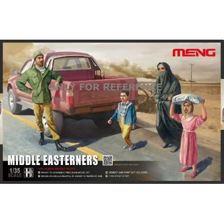 Middle Easterns in the Street, 1/35 - MENG-Model HS-001