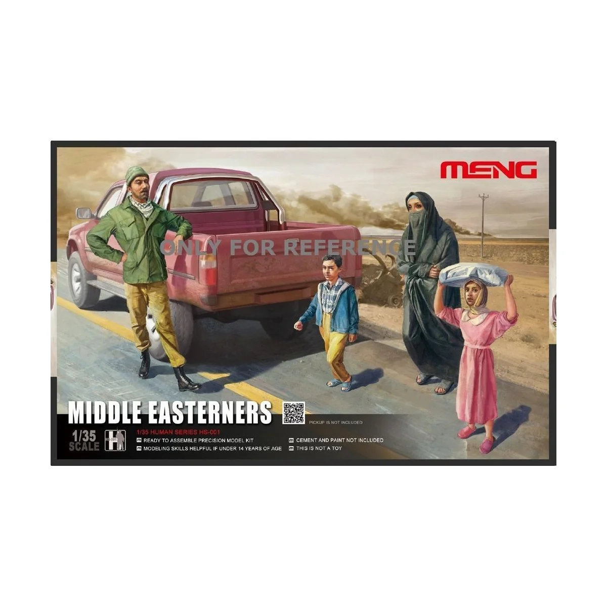 Middle Easterns in the Street, 1/35 - MENG-Model HS-001