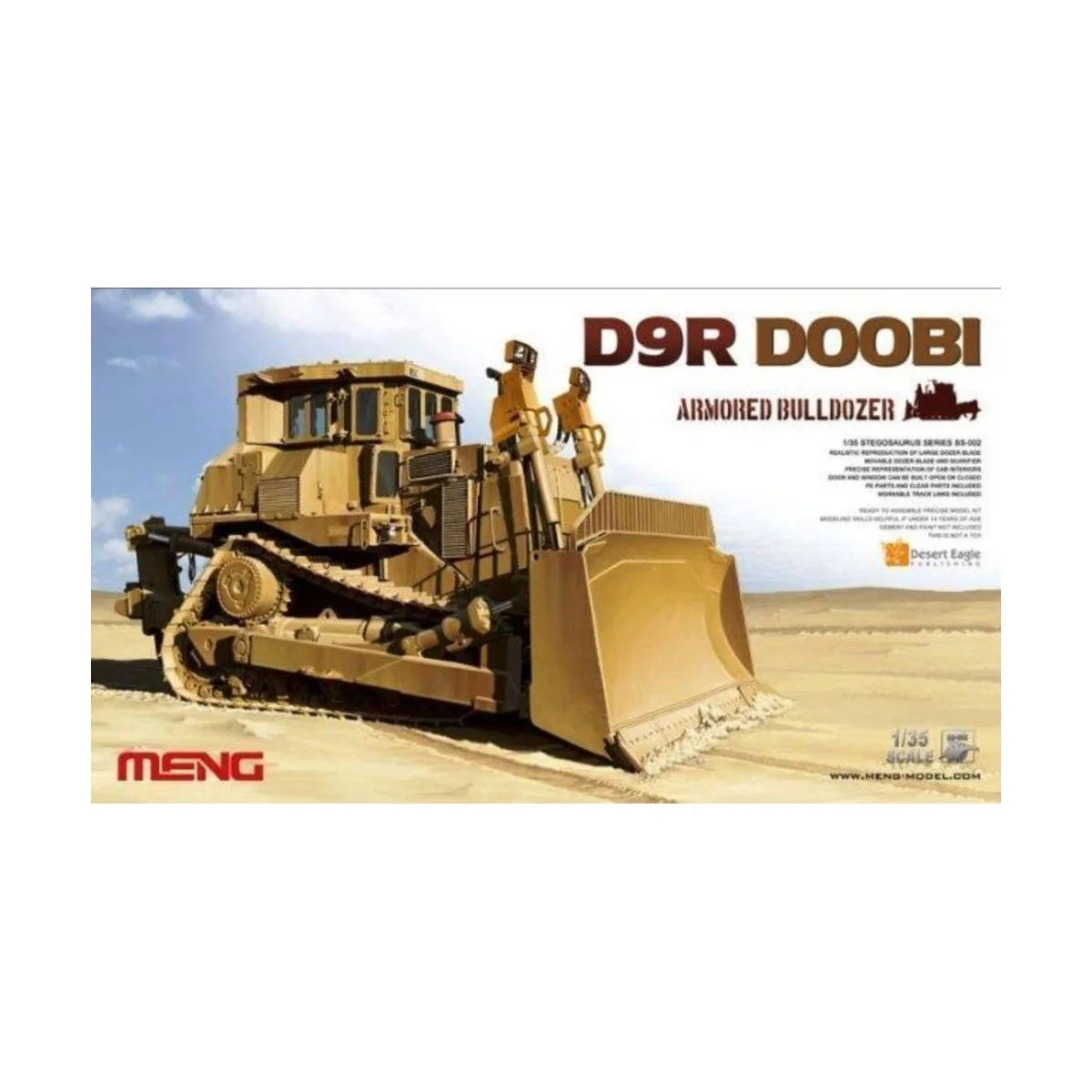 D9R Armored Bulldozer, 1/35 - MENG-Model SS-002