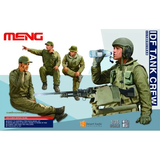 IDF Tank Crew - MENG-Model HS-002