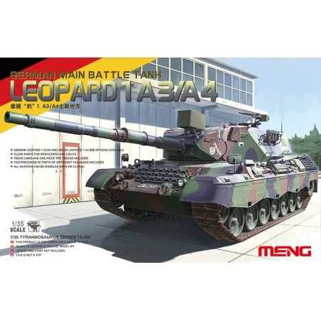 Leopard I German Main Battle Tank, 1/35 - MENG-Model TS-007