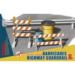 Barricades & Highway Guardrail, 1/35 - MENG-Model SPS-013