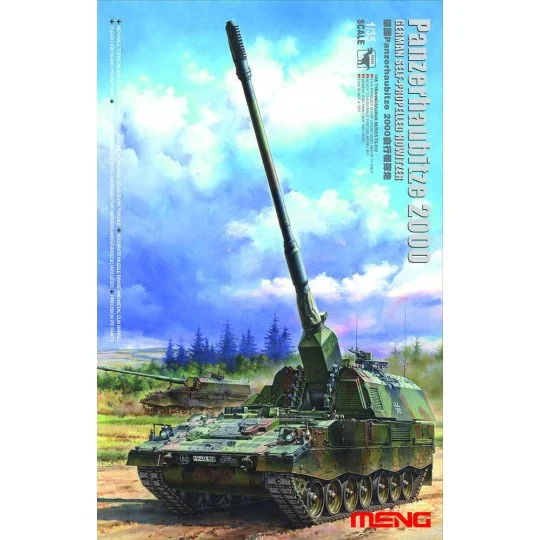 GERMAN Panzerhaubitze 2000 SELF-PROPEL.H, 1/35 - MENG-Model TS-012