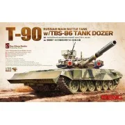 Russian Main Battle Tank T-90 w/TBS-86 - MENG-Model TS-014