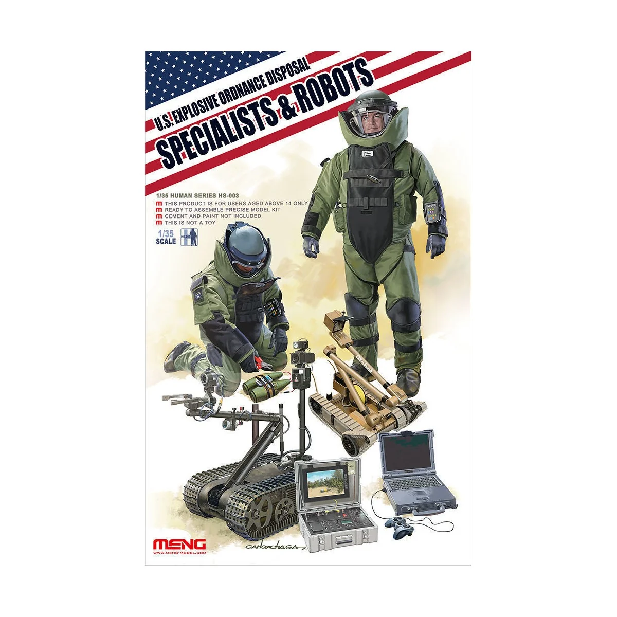 U.S. explosive ordnance disposal special - MENG-Model HS-003