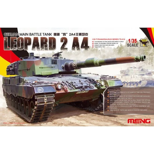 German Main Battle Tank Leopard 2 A4, 1/35 - MENG-Model TS-016