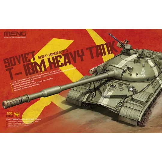 Soviet T-10M Heavy Tank, 1/35 - MENG-Model TS-018