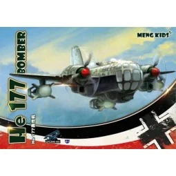 He 177 Bomber (Special Edition) White sp - MENG-Model mPLANE-003s