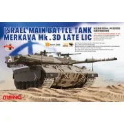 Israel Main Battle Tank Merkava Mk.3D Late Lic, 1/35 - MENG-Model T...