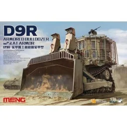 D9R Armored Bulldozer W/Slat Armor, 1/35 - MENG-Model SS-010