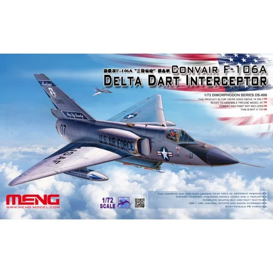 CONVAIR F-106A Delta Dart Interceptor - MENG-Model DS-006