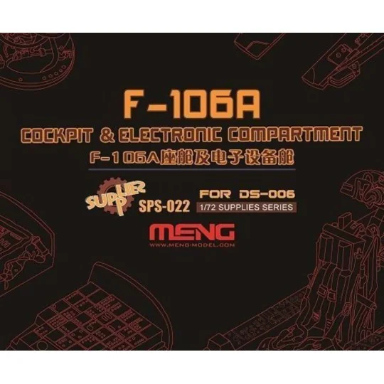 F-106A Cockpit & Electronic Compartment (Resin) - MENG-Model SPS-022