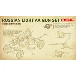 Russian Light AA Gun Set - MENG-Model SPS-026