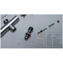 O-ring -VERMILION BIRD 0.3mm AIRBRUSH - MENG-Model MTS-001_18