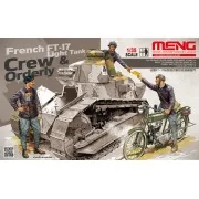 French FT-17 Light Tank Crew & Orderly - MENG-Model HS-005