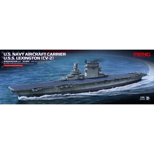 U.S.Navy Aircraft CarrierU.S.S.Lexington (CV-2) - MENG-Model PS-002