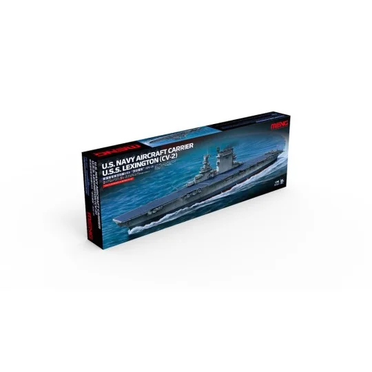 U.S.Navy Aircraft CarrierU.S.S.Lexington (CV-2), 1/700 - MENG-Model...