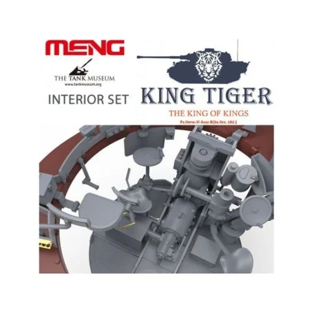 German Heavy Tank Sd.Kfz.182 King Tiger (Henschel Turret)Interior S...
