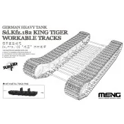 German Heavy Tank Sd.Kfz.182 King Tiger Workable Tracks - MENG-Mode...