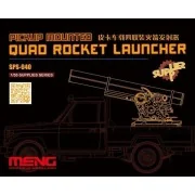 Pickup Mounted Quad Rocket Launcher (RESIN) - MENG-Model SPS-040