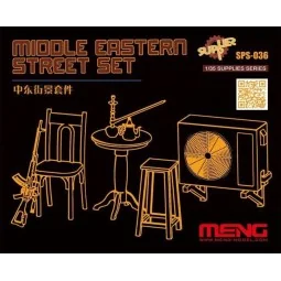 Middle Eastern Street Set (Resin) - MENG-Model SPS-036