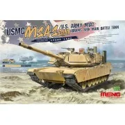 USMC M1A1 AIM/U.S.Army M1A1 Abrams TUSK Main Battle Tank, 1/35 - ME...