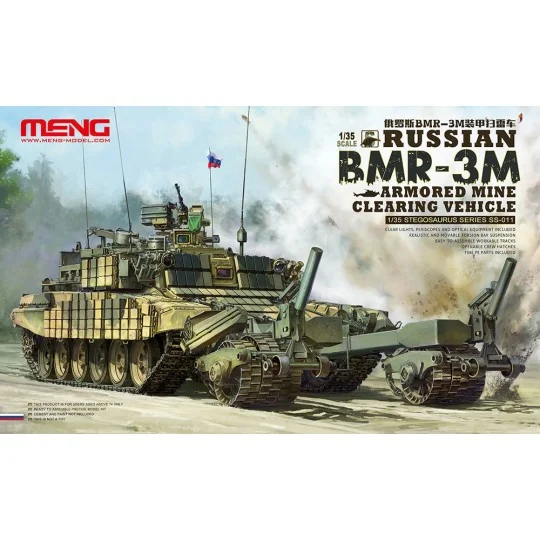 Russian BMR-3M Armored Mine Clearing Veh - MENG-Model SS-011