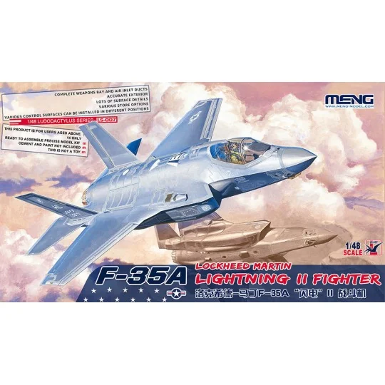 F-35A Lockheed Martin Lightning II Fight, 1/48 - MENG-Model LS-007