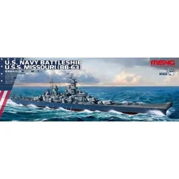 U.S. Navy Battleship U.S.S. Missouri (BB-63), 1/700 - MENG-Model PS...