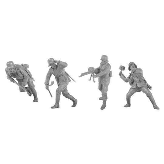 Imperial German Army Stormtroopers, 1/35 - MENG-Model HS-010 Imperial German Army Stormtroopers, 1/35 - MENG-Model HS-010