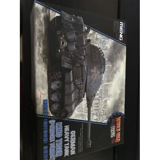German Heavy Tank King Tiger (Porsche Turret)(cartoon model) - MENG... German Heavy Tank King Tiger (Porsche Turret)(cartoon model) - MENG...